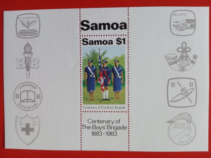 SAMOA, SCUTISM - COLIȚĂ MNH