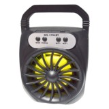 Boxa Portabila Bluetooth 5.0, 24W PMPO, Radio FM, USB, MicroSD, Lumini Disco, MS-1704BT, Negru