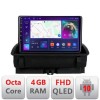 Navigatie Audi Q3 2011-2018 Android Ecran QLED octa core 4+64 carplay android auto KIT-q3+EDT-E309V3 CarStore Technology