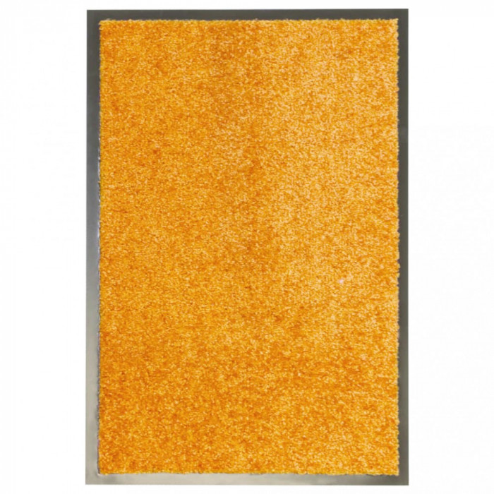 Covoras de usa lavabil, portocaliu, 40 x 60 cm GartenMobel Dekor