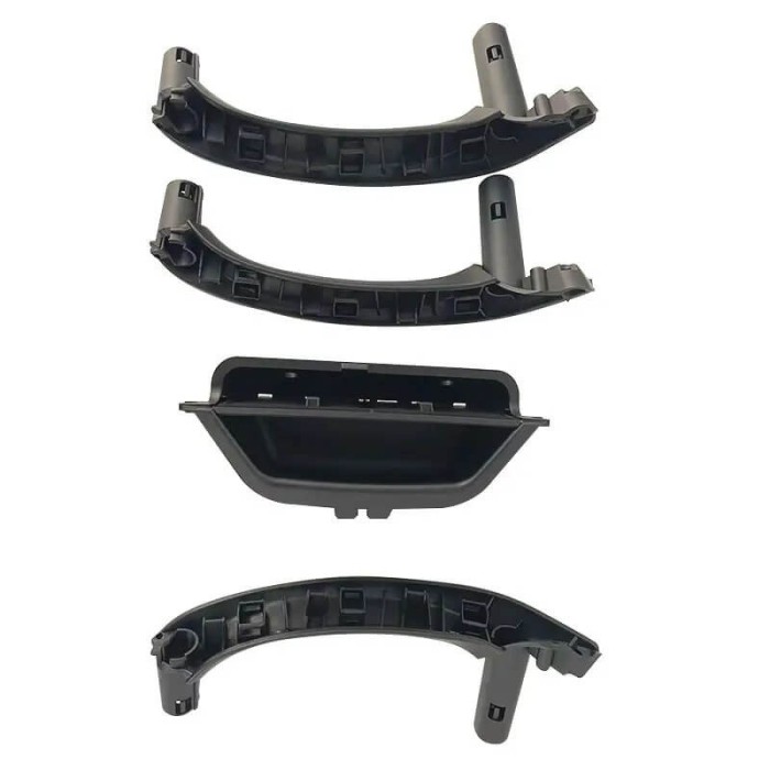 Set manere MOTOR10 interior fata/spate BMW X3 F25/X4 F26 51417250307, Negru
