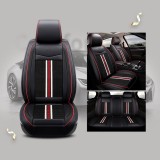 Cumpara ieftin Set huse Scaune Auto Universale Lux, Negru Rosu, 9 buc