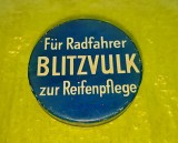 H34-I-Ingrijirea Anvelopelor pentru Biciclisti-Cutie veche colectie biciclete interbelica prb. 1920-40 -RADFAHRER BLITZVULK REIFENFLEGE Germania metal