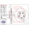 Disc frana Porsche Cayenne (9ya), Cayenne Coupe (9yb), Panamera (971), Panamera Sport Turismo (971), Fata, Dreapta, 350X34mm, ventilat, BREMBO