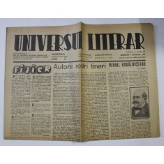 ZIARUL &#039; UNIVERSUL LITERAR &#039; , ANUL L , NR. 41 , 4 OCTOMBRIE , 1941