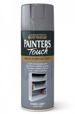 vopsea-spray-painter-s-touch-gri-inchis-dark-grey-400ml foto