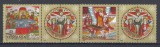 ROMANIA 2005 LP 1679 SFINTELE PASTI SERIE MNH
