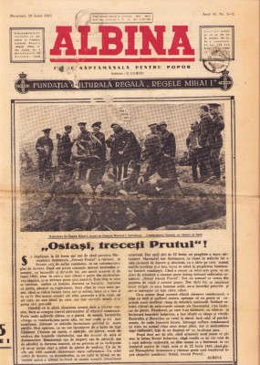 HST PM169 Albina 1943 număr aniversar la 2 ani de război foto