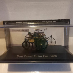 Macheta Benz Patent Motor Car - 1886 1:43 Deagostini Mercedes