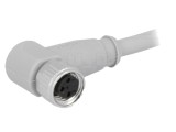Conector M8 3m 3 PIN unghi 90&deg; cablu IP67