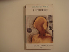 Lucrurile - Georges Perec Editura pentru Literatura Universala 1967 foto