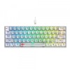 Tastatura Gaming Wired USB HAVIT KB903L, RGB, 1.8m, Transparenta Alba, Universal