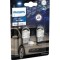 Set 2 becuri led auto Alb W21W Philips Ultinon Pro3100 SL semnalizare