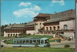 CPI B 11832 CARTE POSTALA - POIANA BRASOV. HOTEL &quot;SPORT&quot;, AUTOBUZ