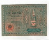 Romania 1913, Arad - Bancnota-pliant de reclama sampanie