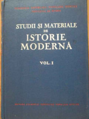 Studii Si Materiale De Istorie Moderna - Institutul De Istorie ,301744 foto