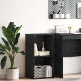 Cumpara ieftin Bibliotecă Stejar negru 40 x 30 x 77 cm Lemn compozit