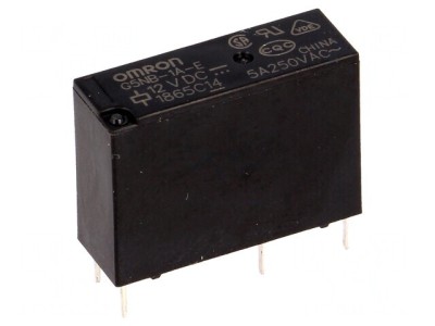 Releu Electromagnetic 12VDC 5A SPST-NO foto