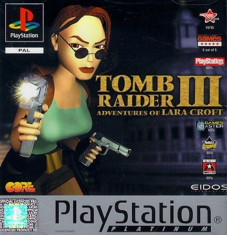 TOMB RAIDER III - The adventures of Lara Croft PLATINUM - PS1 [Second hand] foto
