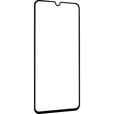 Folie Protectie Ecran OEM pentru Huawei Y8p, Sticla securizata, Full Face, Full Glue, 9D, Neagra foto