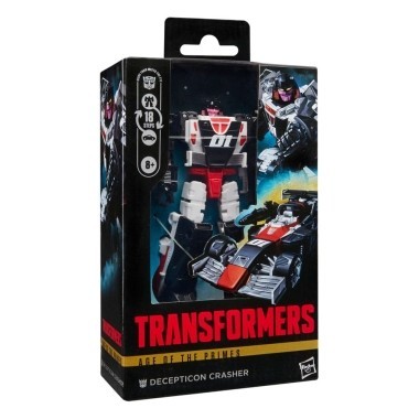 Transformers Age of the Primes Deluxe Class Action Figure Decepticon Crasher 14 cm foto