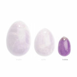 Geisha ball - La Gemmes Yoni Egg Pure Amethyst S