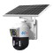 Camera de Supraveghere 4G, TSS-D203, cu Panou Solar, Doua Lentile 3MP+3MP