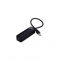 HUB USB 3.0 Orico W5PH4-U3 Negru foto