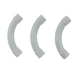 Curba pentru tub rigid, D 20 mm, Gewiss DX40120DY - set 3 bucati
