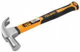 Ciocan Tolsen GriPro, Varf Curbat, Tip Englezesc, 25mm, Maner Fibra Sticla, Profesional