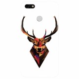 Husa silicon pentru Huawei P9 Lite, Geometric Tibetan Antelope