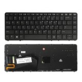 Tastatura HP EliteBook 840 G1 iluminata backlit cu rama gri si joystick