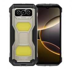 Telefon Mobil Doogee V Max S, Auriu, 5G, 6.58 FHD+ 120Hz, 24GB RAM (8GB + 16GB extensibili), 256GB ROM, Android 14, Camera 108MP + 20MP Night Vision,