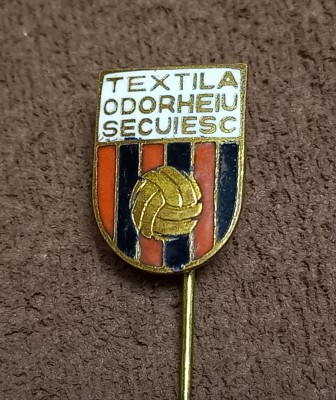 Insigna fotbal - &amp;quot;TEXTILA&amp;quot; ODORHEIU SECUIESC foto