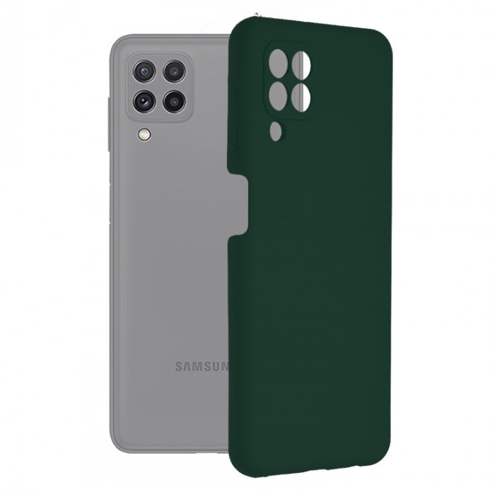 Husa Techsuit Soft Edge Silicon Samsung Galaxy A22 4G - Dark Green