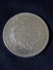 Moneda Argint Franța 1874 A 5 Franci Paris 25g, 0.900