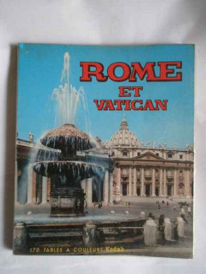 Rome Et Vativan - Necunoscut ,266541 foto
