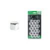 Set capace prezoane 21 mm, culoare Crom FAVLine Selection