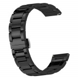 Cumpara ieftin Curea ceramica, compatibila Huawei Watch 3 Pro, telescoape Quick Release, 22mm, Negru