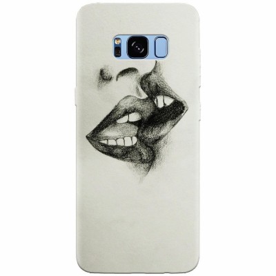 Husa silicon pentru Samsung S8, Kiss foto