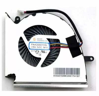 Cooler placa video Laptop Gaming, MSI, GP75, GL75, WE75, MS-17E2, MS-17E4, MS-17E5, MS-17E7, PAAD06015SL-N414, 5V, 0.55A foto