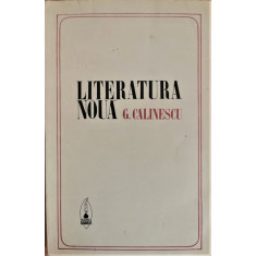 Literatura noua - G. Calinescu