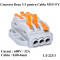 Conector Doza, 4-4 pentru Cablu, LT4