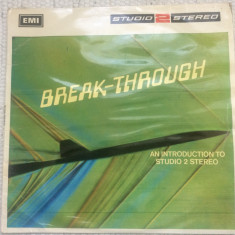 break through an introduction to studio two stereo disc vinyl lp muzica pop jazz