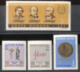 1966 LP637 Serie Centenarul Academiei Romane, Istorie, Nestampilat