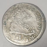 Ungaria 6 kreuzer 1676 argint Leopold l
