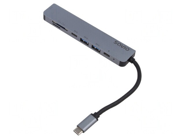 Adaptor USB 3.0 Power Delivery (PD) Negru-Gri 5Gbps