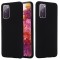 Husa protectie compatibila cu samsung s20 liquid silicone case negru