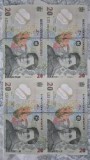 Coală specială BNR 2025 &ndash; 4 x 20 Lei Ecaterina Teodoroiu + Certificat