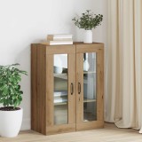 vidaXL Dulap de depozitare Stejar Artizanal 69,5 x 34 x 90 cm 879466